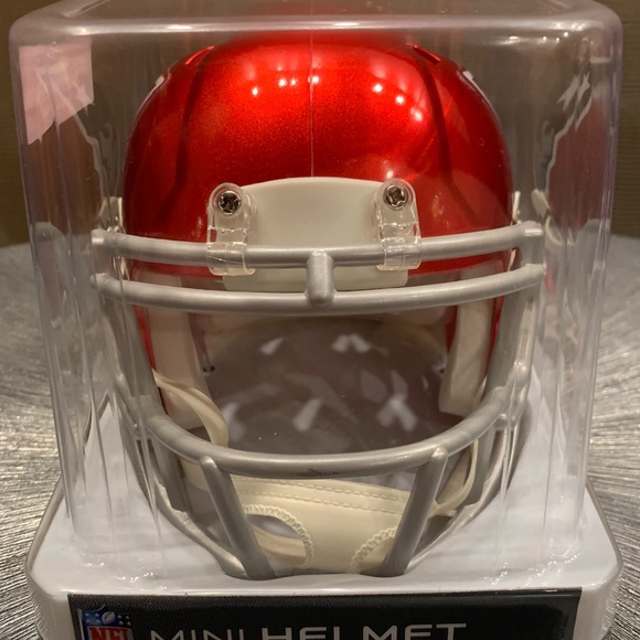New England Patriots NFL flash alternate mini helmet Ridell - Picture 2 of 4